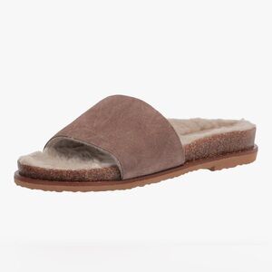 Vince Camuto Women's Kanadial Slide Sandal - Tuscan Taupe (8)